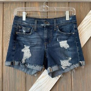 Joe's Jeans Distressed Phoebe Shorts